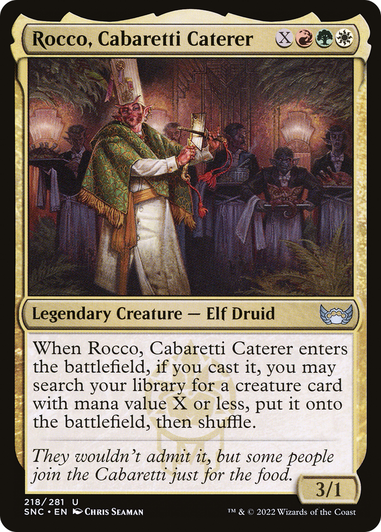 Rocco, Cabaretti Caterer - Foil [Streets of New Capenna]