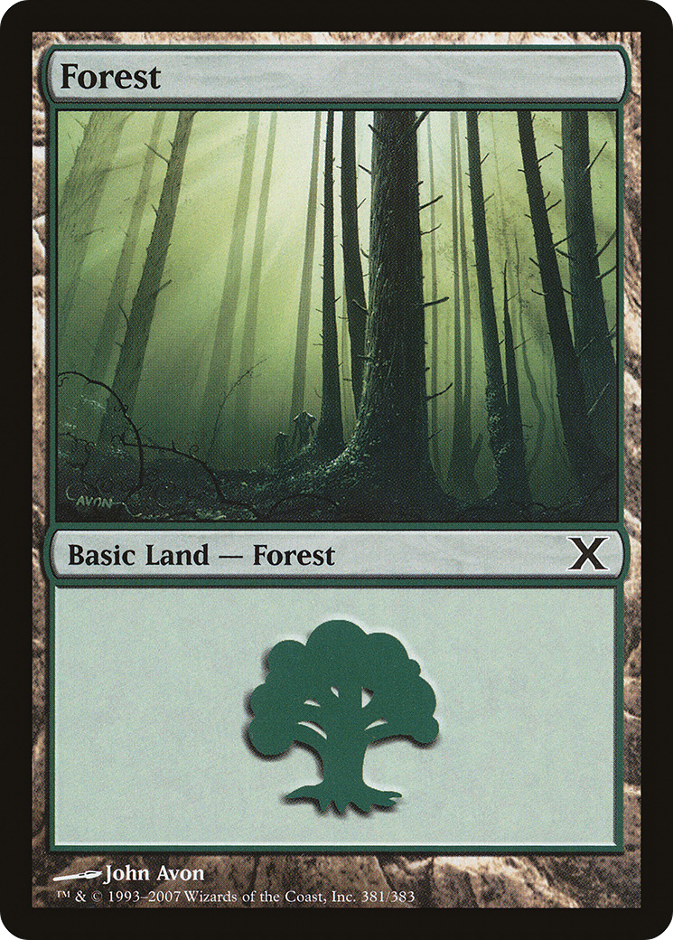 Forest (10E-381) [Tenth Edition] Foil