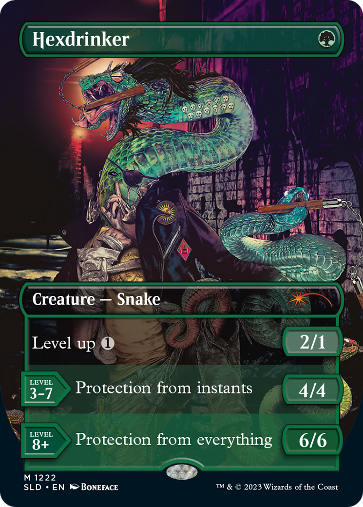 Hexdrinker (SLD-1222) (Borderless) [Secret Lair Drop] Foil