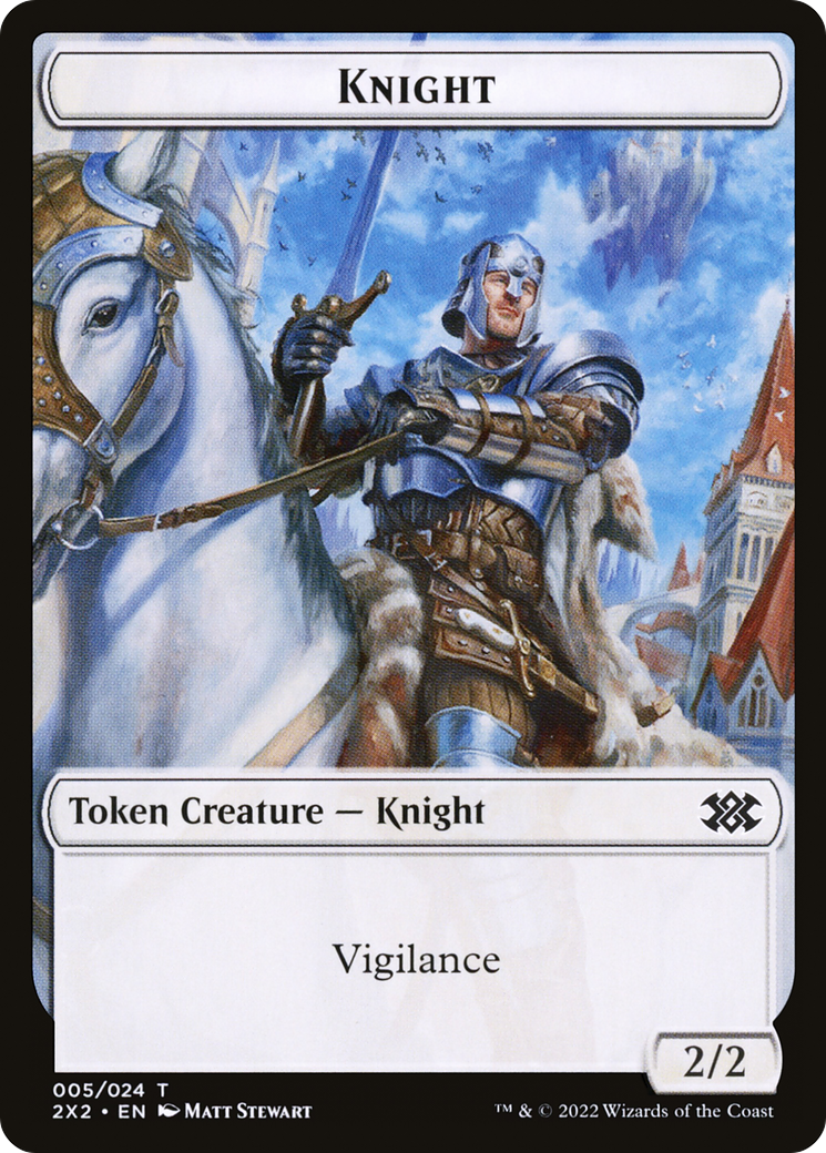 Knight (T2X2-005) [Double Masters 2022 Tokens]