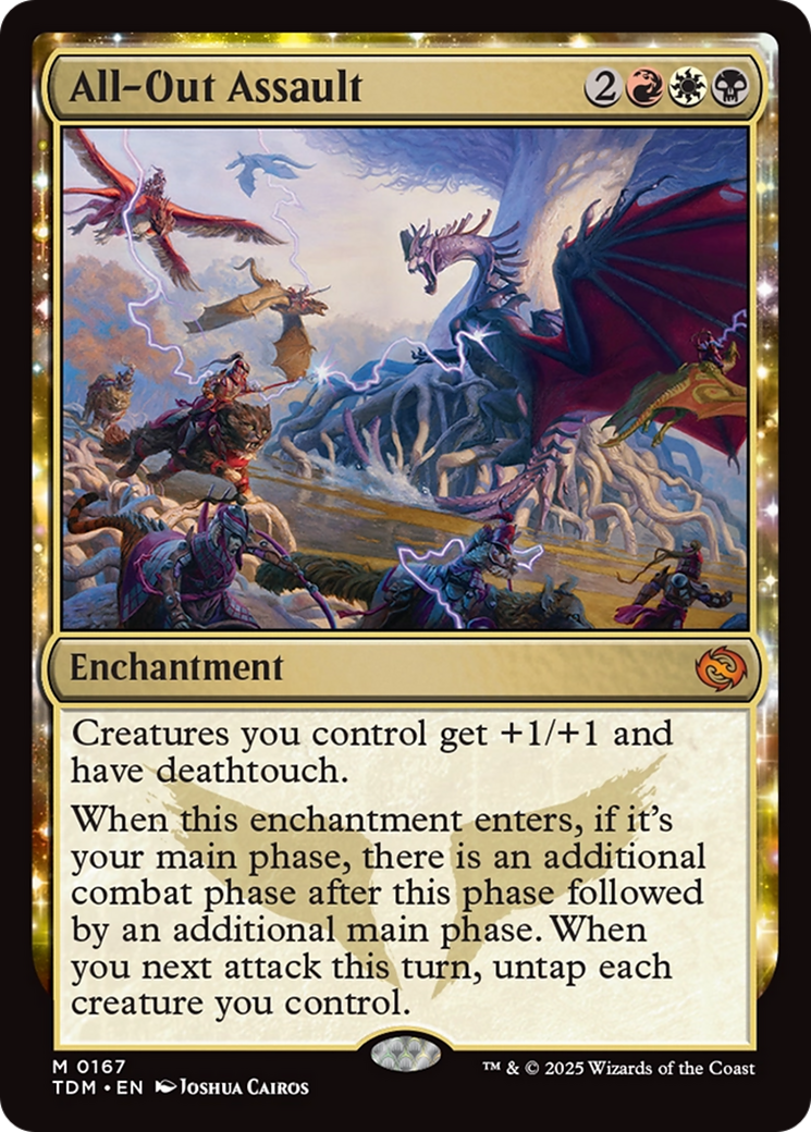 All-Out Assault (TDM-167) [Tarkir: Dragonstorm]