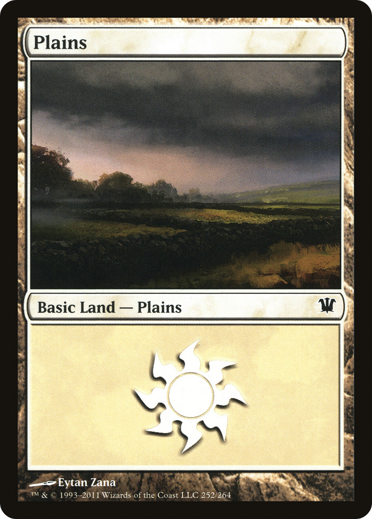 Plains (ISD-252) [Innistrad] Foil
