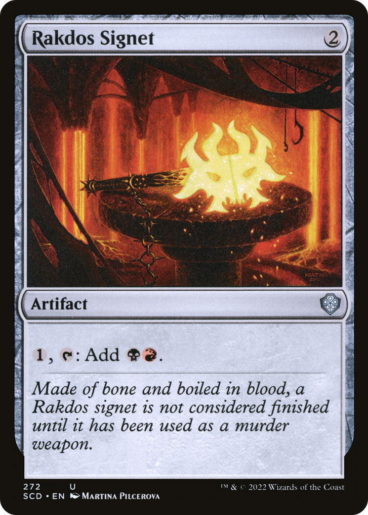 Rakdos Signet (SCD-272) [Starter Commander Decks]
