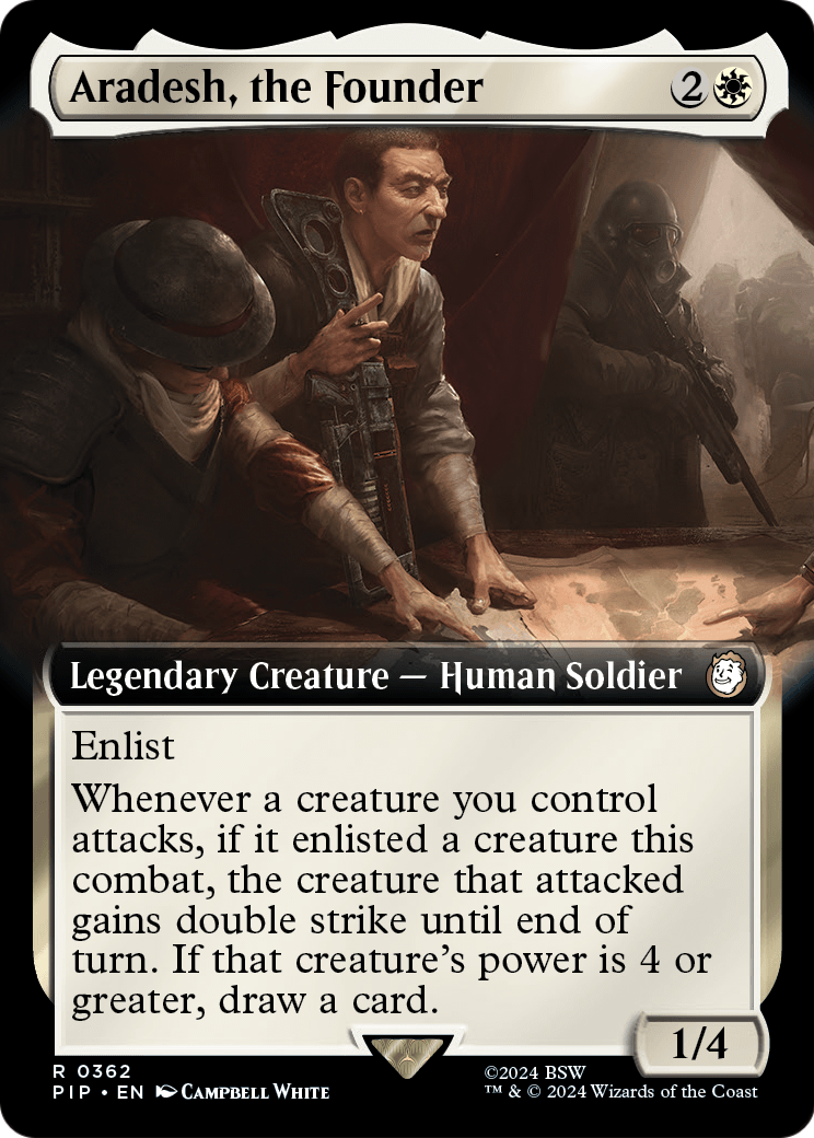 Aradesh, the Founder (Extended Art) (PIP-362) [Fallout]
