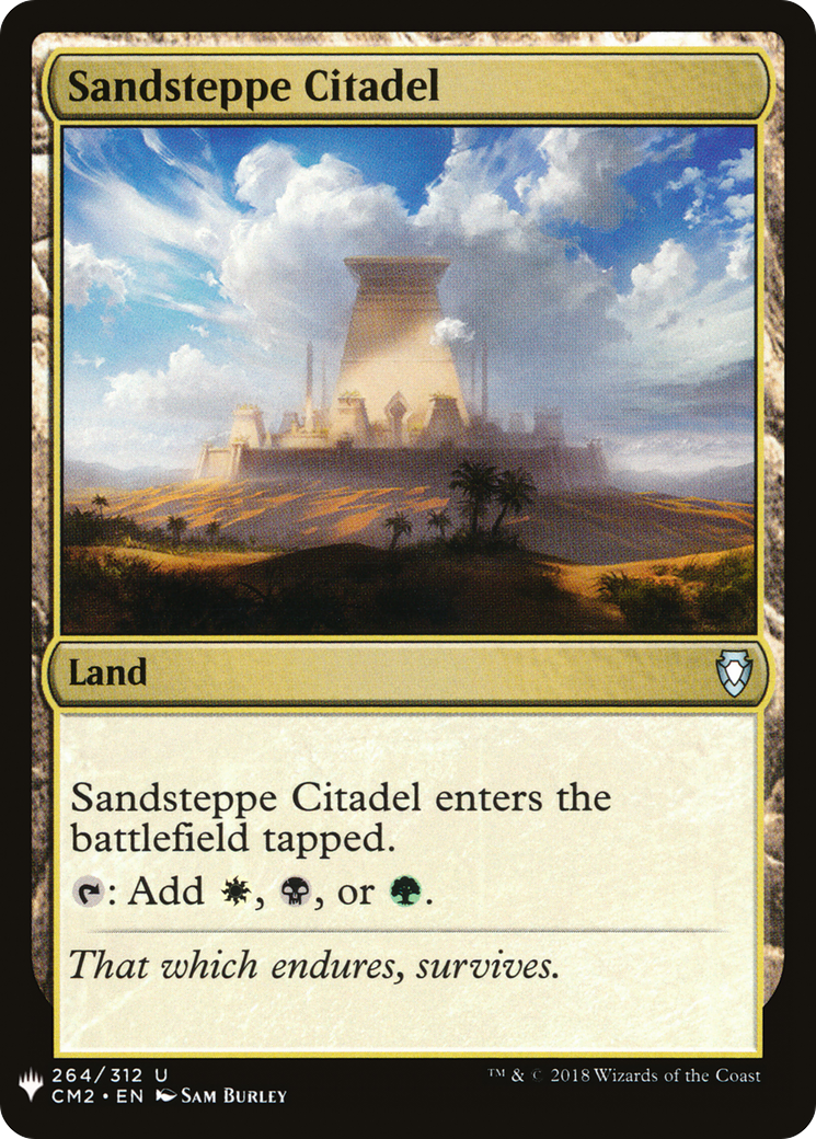 Sandsteppe Citadel (CM2) (LIST-264) [The List]