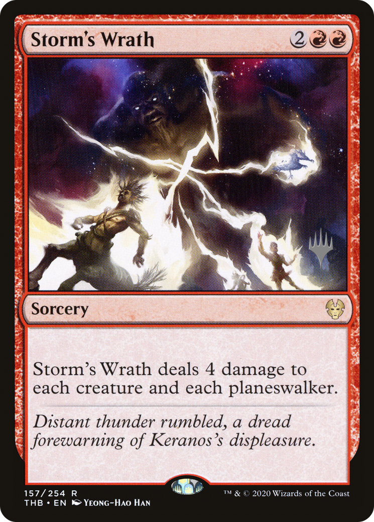 Storm's Wrath (PPTHB-157) [Promo Pack: Theros Beyond Death Promos]