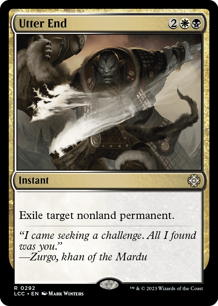 Utter End [Commander: The Lost Caverns of Ixalan]