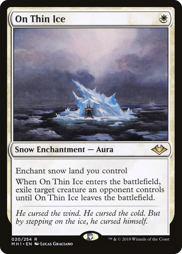 On Thin Ice (MH1-020) [Modern Horizons] Foil