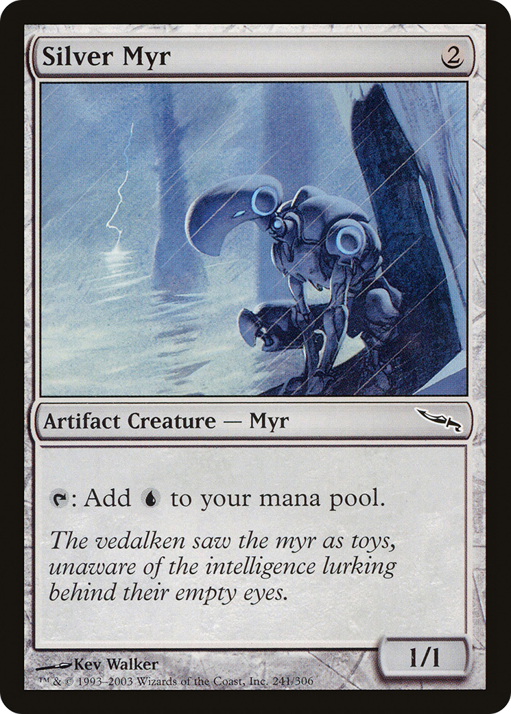 Silver Myr (MRD-241) [Mirrodin]