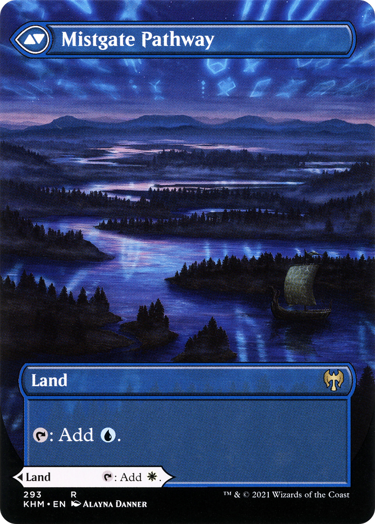 Hengegate Pathway (Borderless) (KHM-293) (Showcase) [Kaldheim] Foil