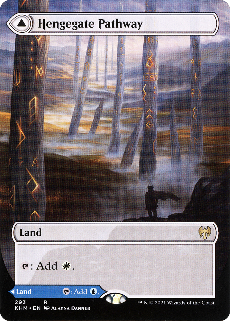 Hengegate Pathway (Borderless) (KHM-293) (Showcase) [Kaldheim] Foil