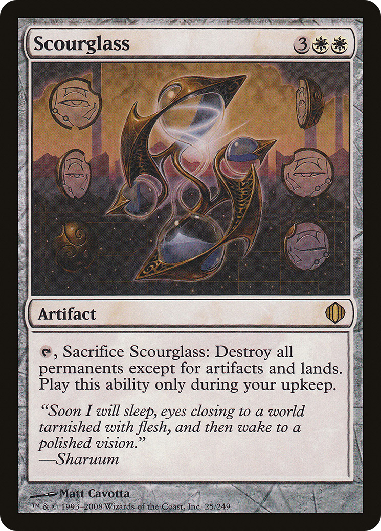 Scourglass (ALA-025) [Shards of Alara] Foil