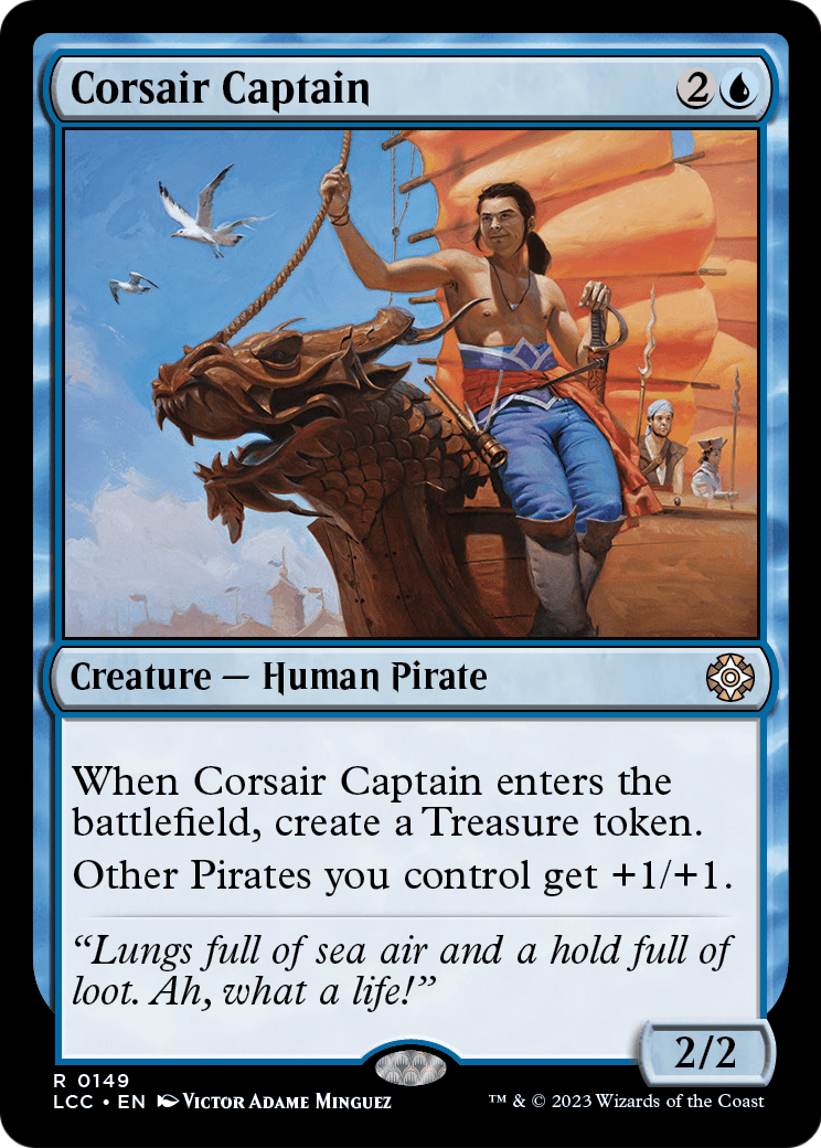 Corsair Captain [Commander: The Lost Caverns of Ixalan]