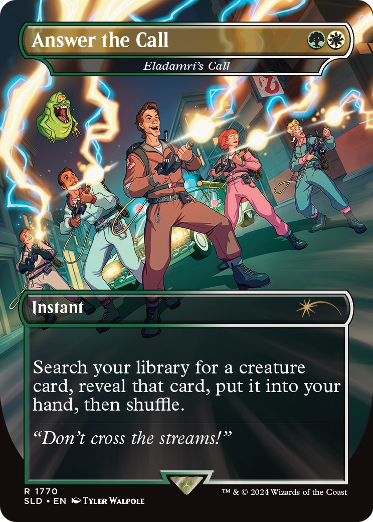 Answer the Call - Eladamri's Call (SLD-1770) (Borderless) [Secret Lair Drop]