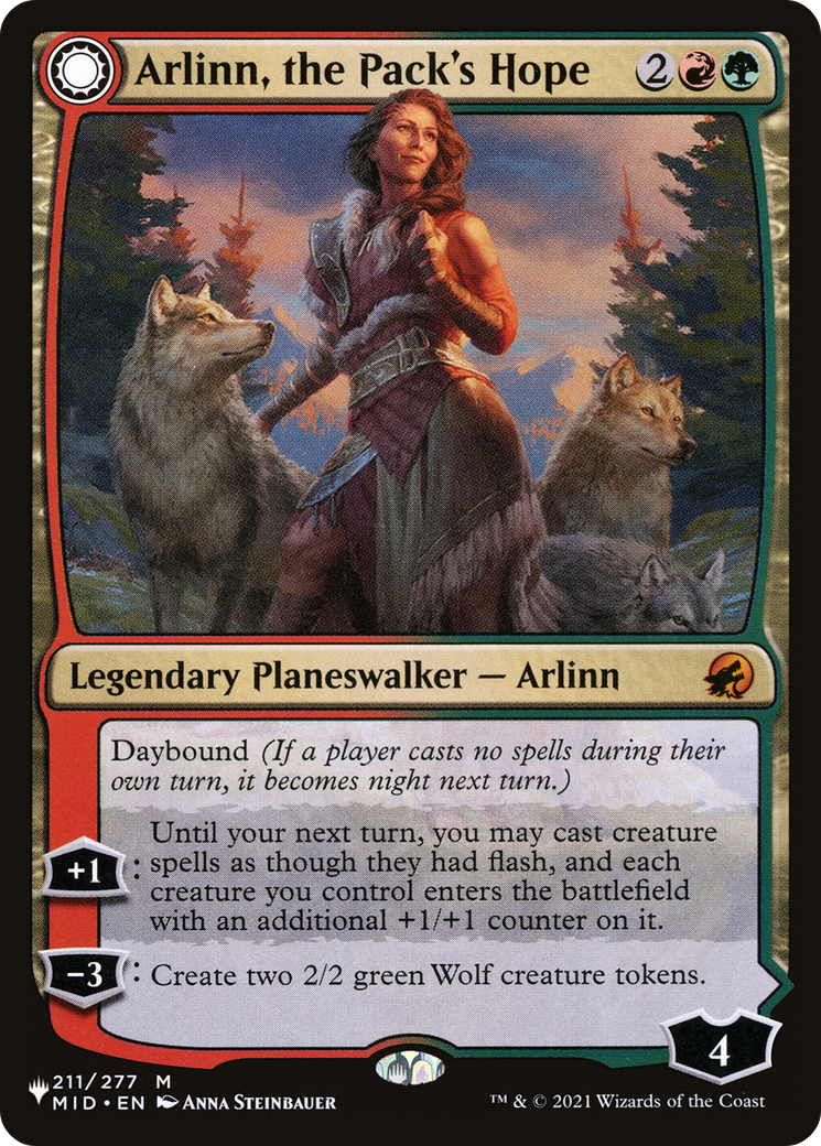 Arlinn, the Pack's Hope (LIST-211) [The List]