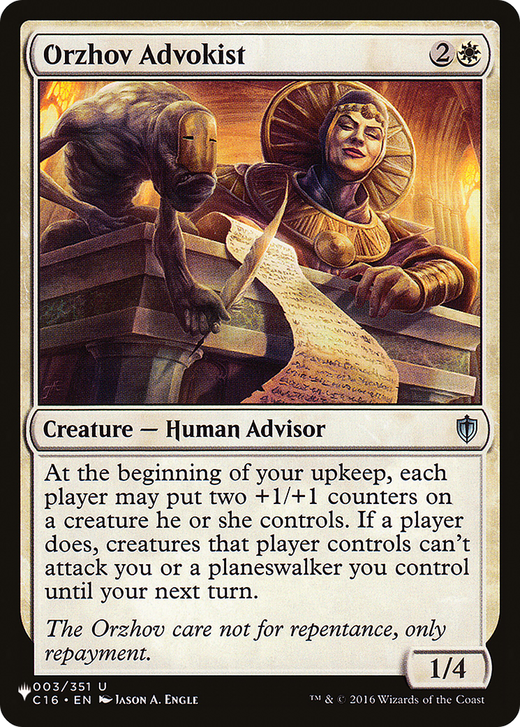 Orzhov Advokist (LIST-003/351) [The List]