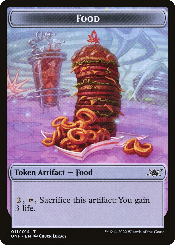 Food Token (UNF-011) [Unfinity Tokens]
