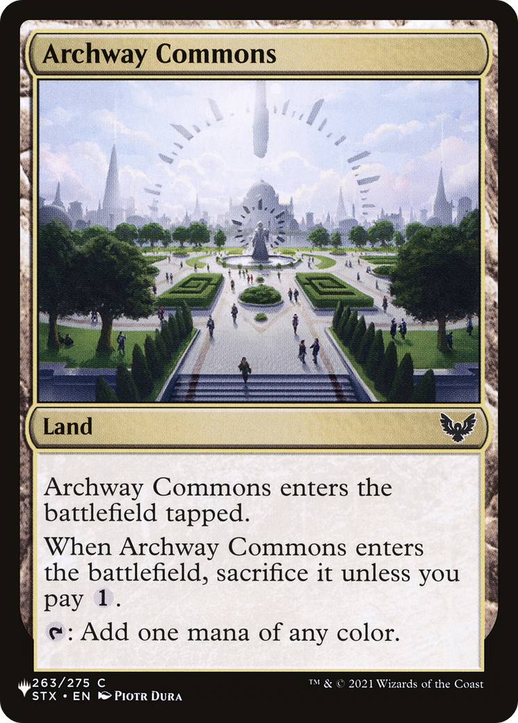 Archway Commons (LIST-263/275) [The List]