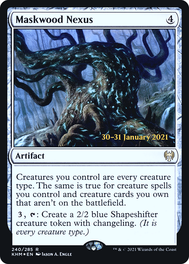 Maskwood Nexus (PRE-240) [Kaldheim Promos] Foil
