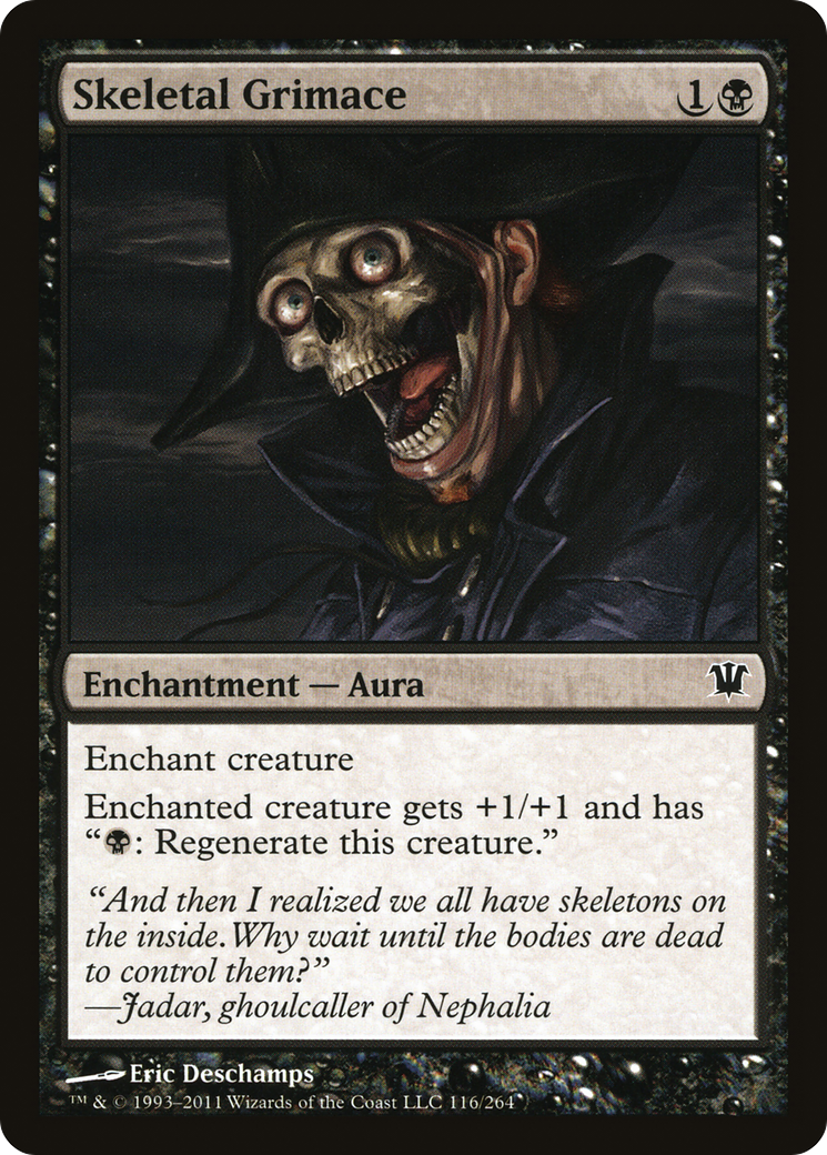Skeletal Grimace (ISD-116) [Innistrad]