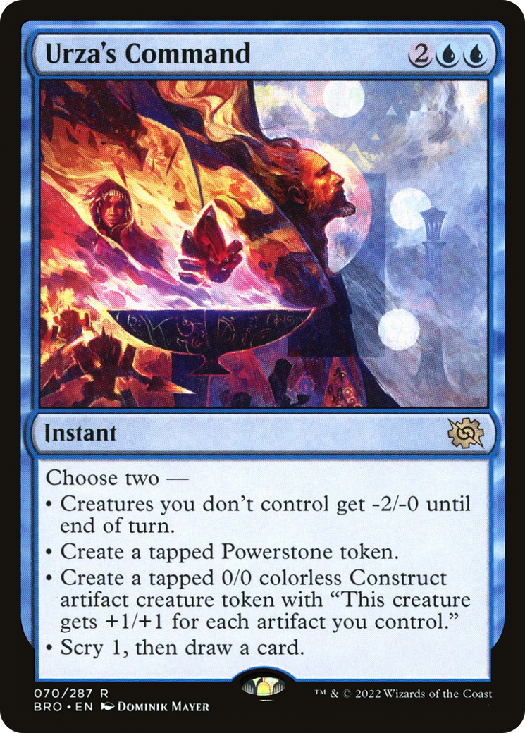Urza's Command (BRO-070) [The Brothers' War] Foil