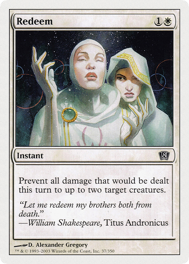 Redeem (8ED-037) [8th Edition]
