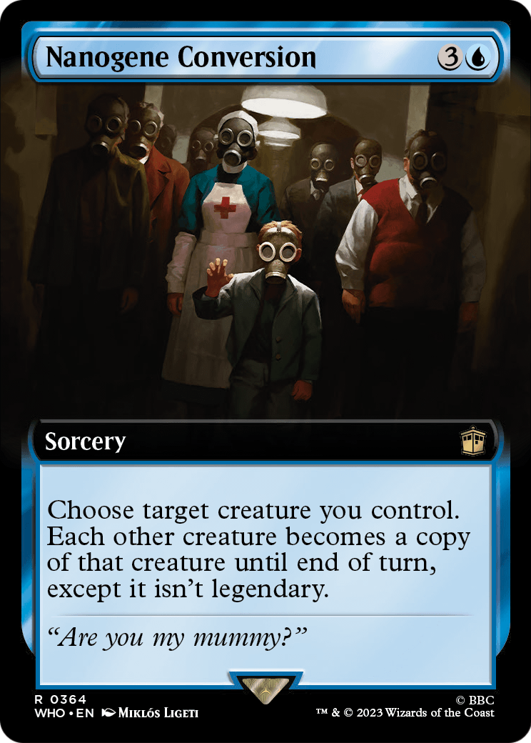 Nanogene Conversion (Extended Art) (WHO-364) [Doctor Who]