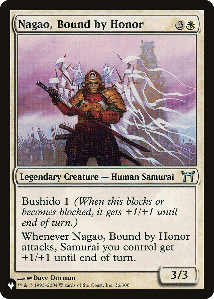 Nagao, Bound by Honor (LIST-36/306) [The List]