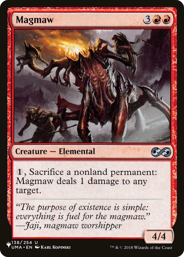 Magmaw - The List [The List]