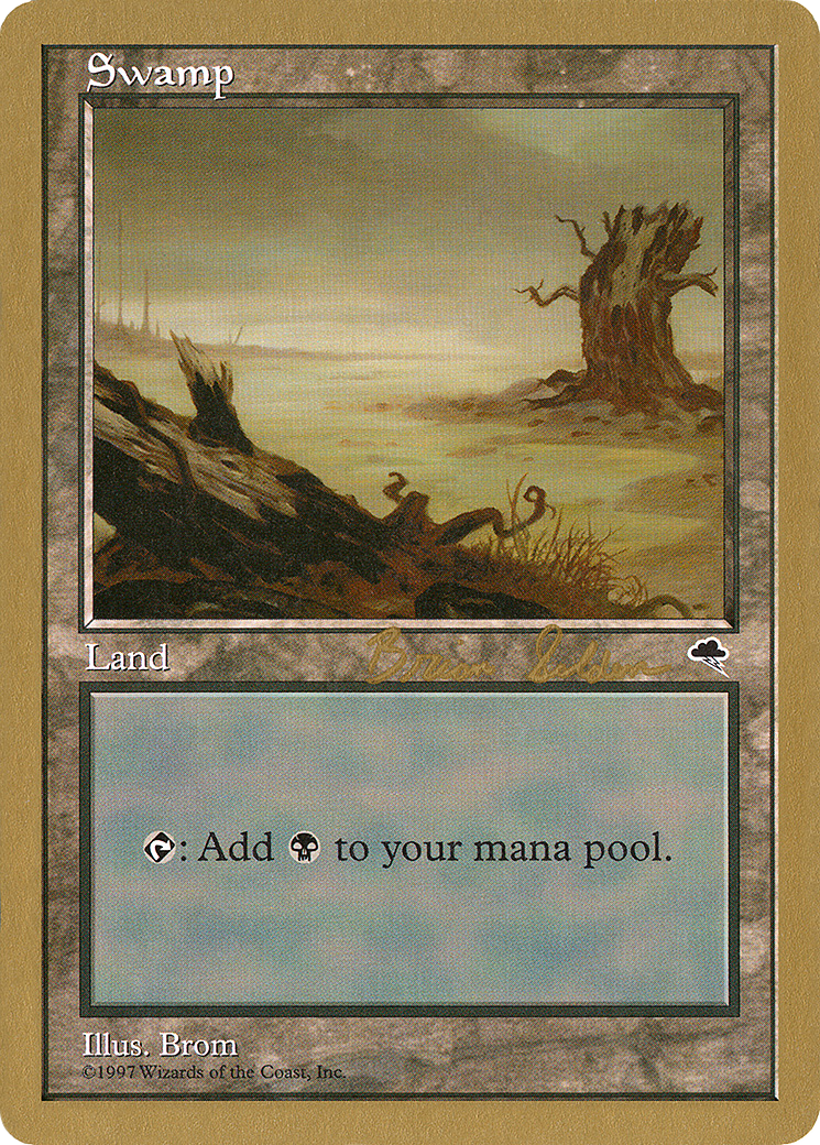 Swamp (Horizontal Log) - 1998 Brian Selden (TMP) [World Championship Decks 1998]