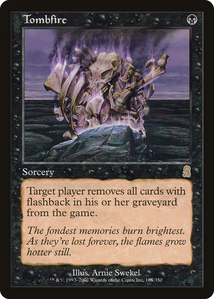 Tombfire (ODY-165) [Odyssey] Foil
