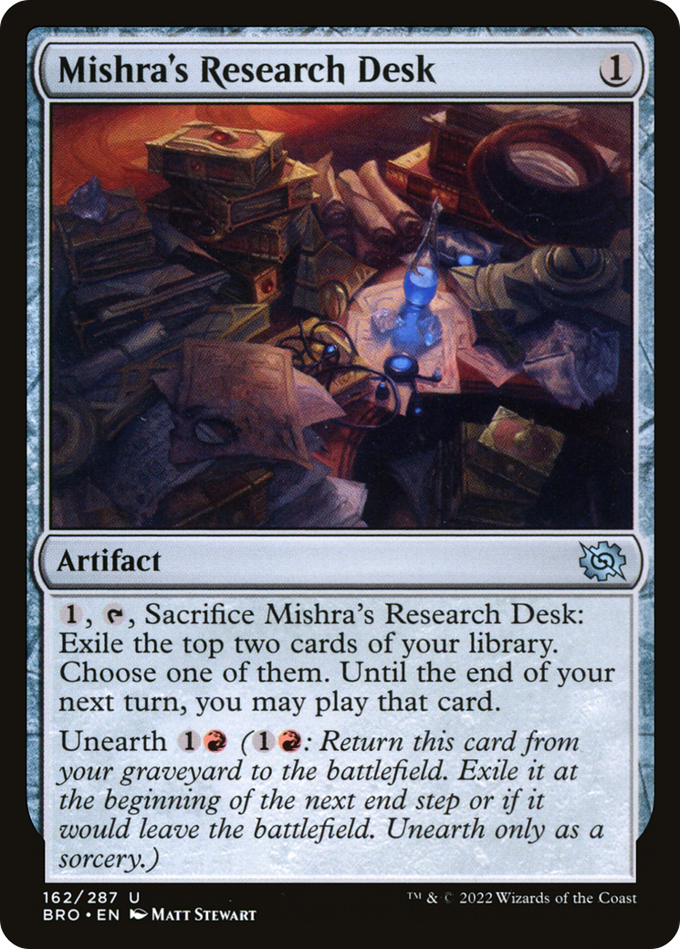 Mishra's Research Desk (BRO-162) [The Brothers' War]