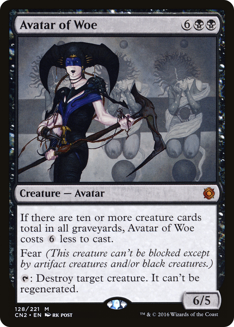 Avatar of Woe (CN2-128) [Conspiracy: Take the Crown]