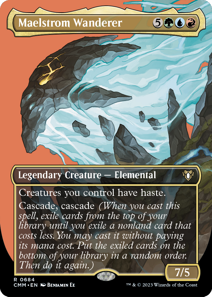 Maelstrom Wanderer (Borderless) (CMM-684) [Commander Masters]