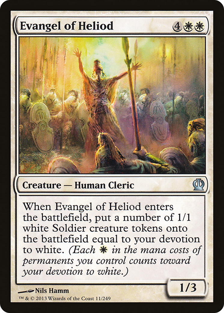 Evangel of Heliod (THS-011) [Theros] Foil
