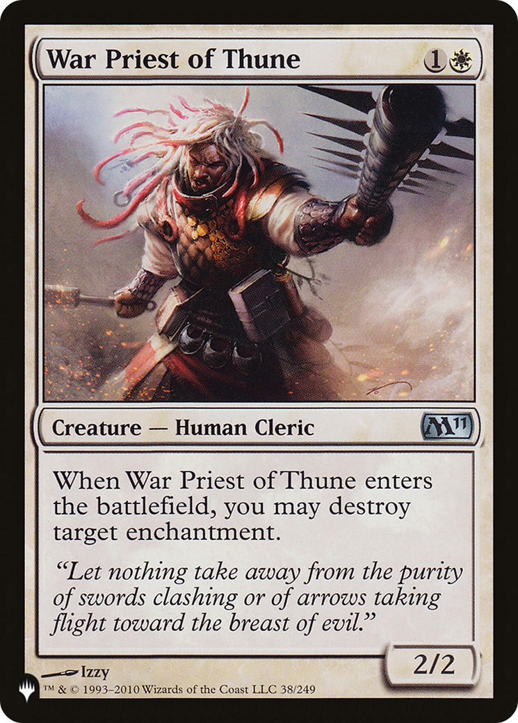 War Priest of Thune (LIST-38/249) [The List]