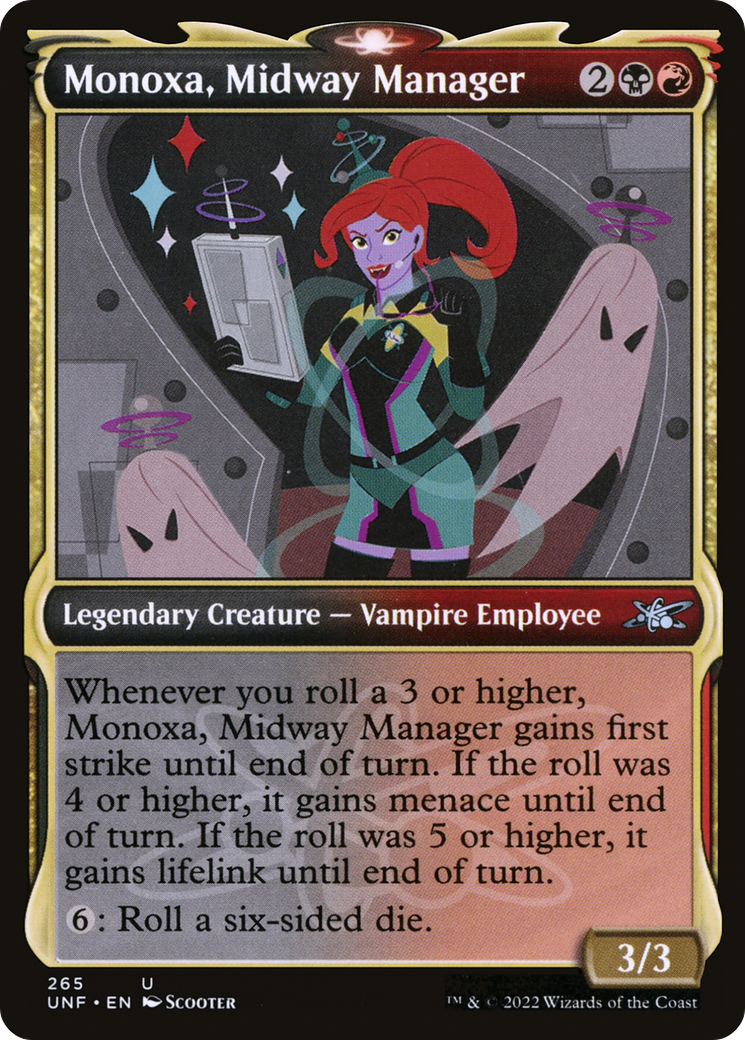 Monoxa, Midway Manager - Foil - Showcase [Unfinity]