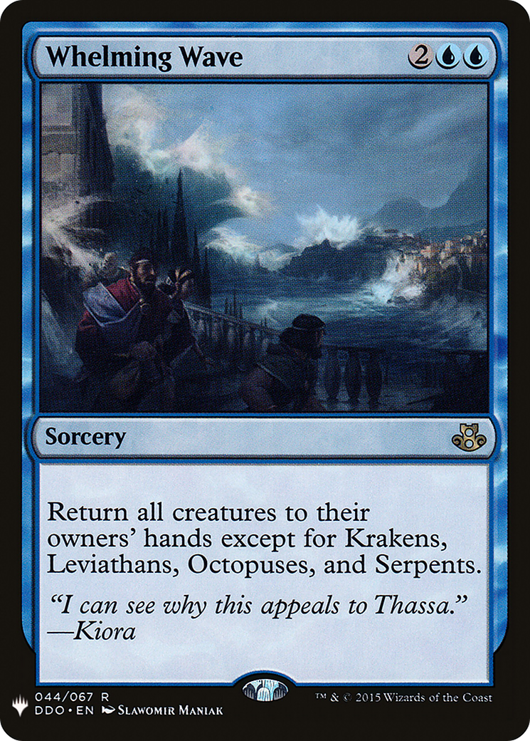 Whelming Wave (LIST-044/067) [The List]