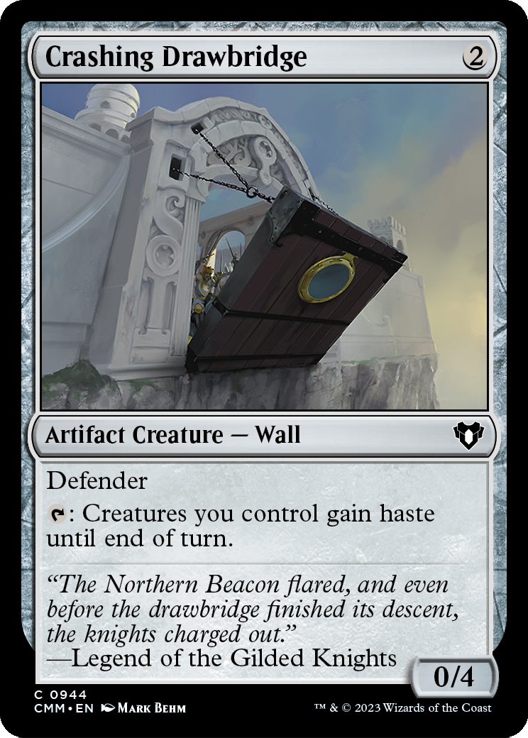 Crashing Drawbridge (CMM-944) [Commander Masters]