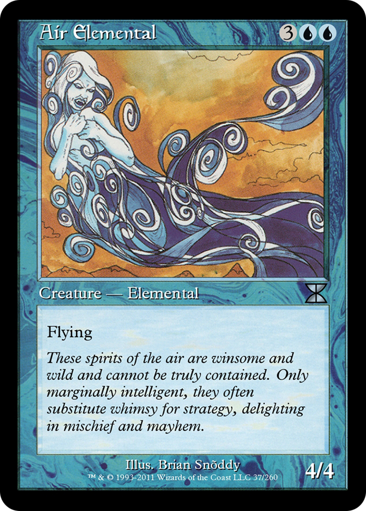 Air Elemental (ME4-037) [Masters Edition IV] Foil