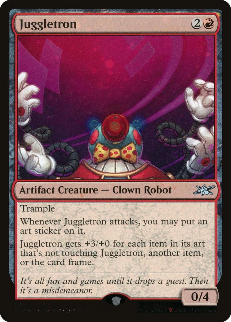 Juggletron (Galaxy Foil) (UNF-399) [Unfinity] Foil