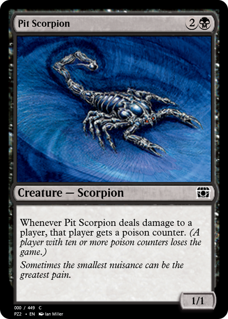 Pit Scorpion (PZ2-65823) [Treasure Chest] Foil
