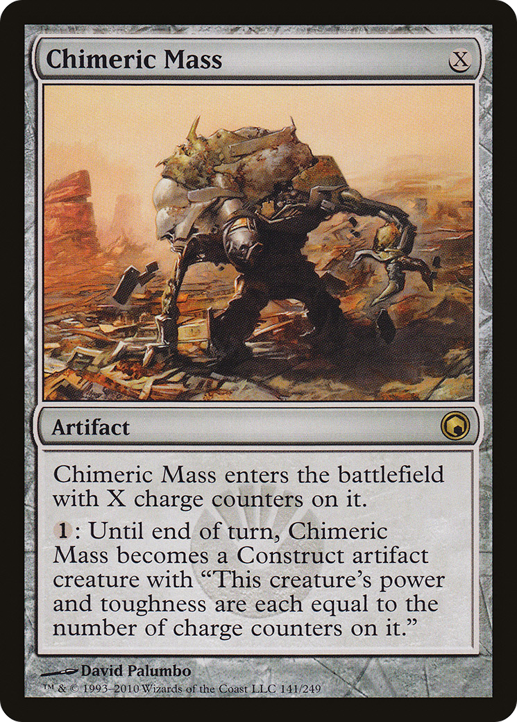 Chimeric Mass (SOM-141) [Scars of Mirrodin]