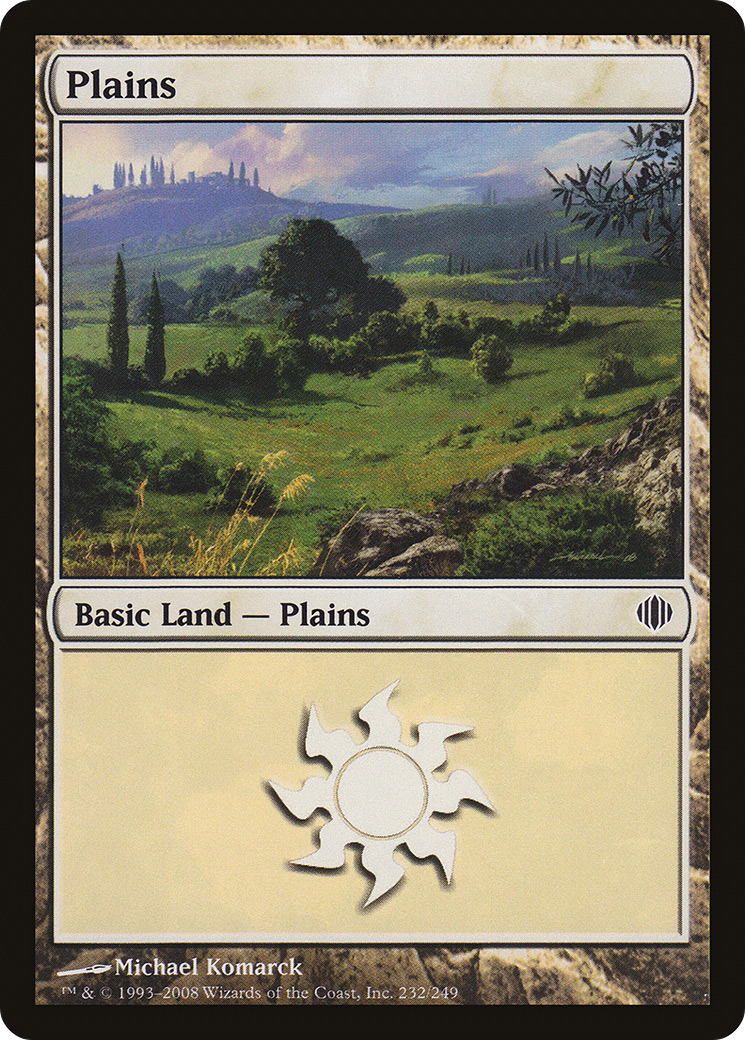 Plains (ALA-232) [Shards of Alara] Foil