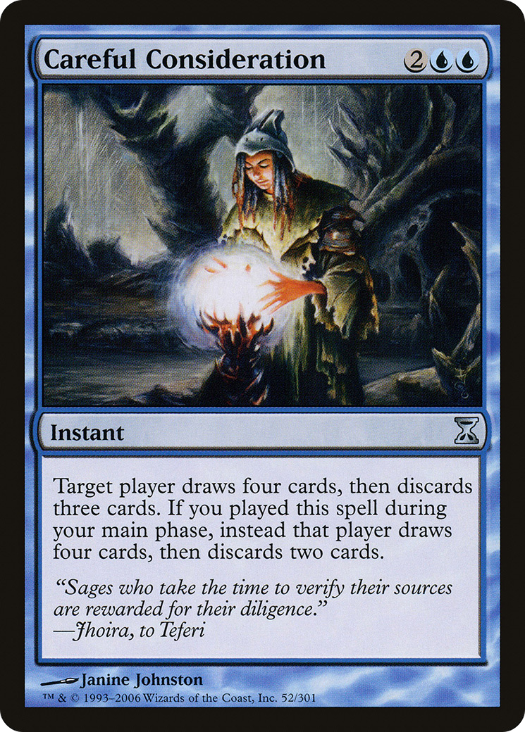 Careful Consideration (TSP-052) [Time Spiral]