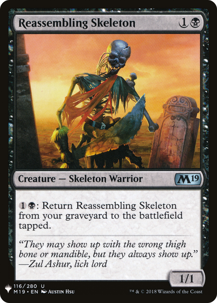 Reassembling Skeleton (LIST-116) [The List]