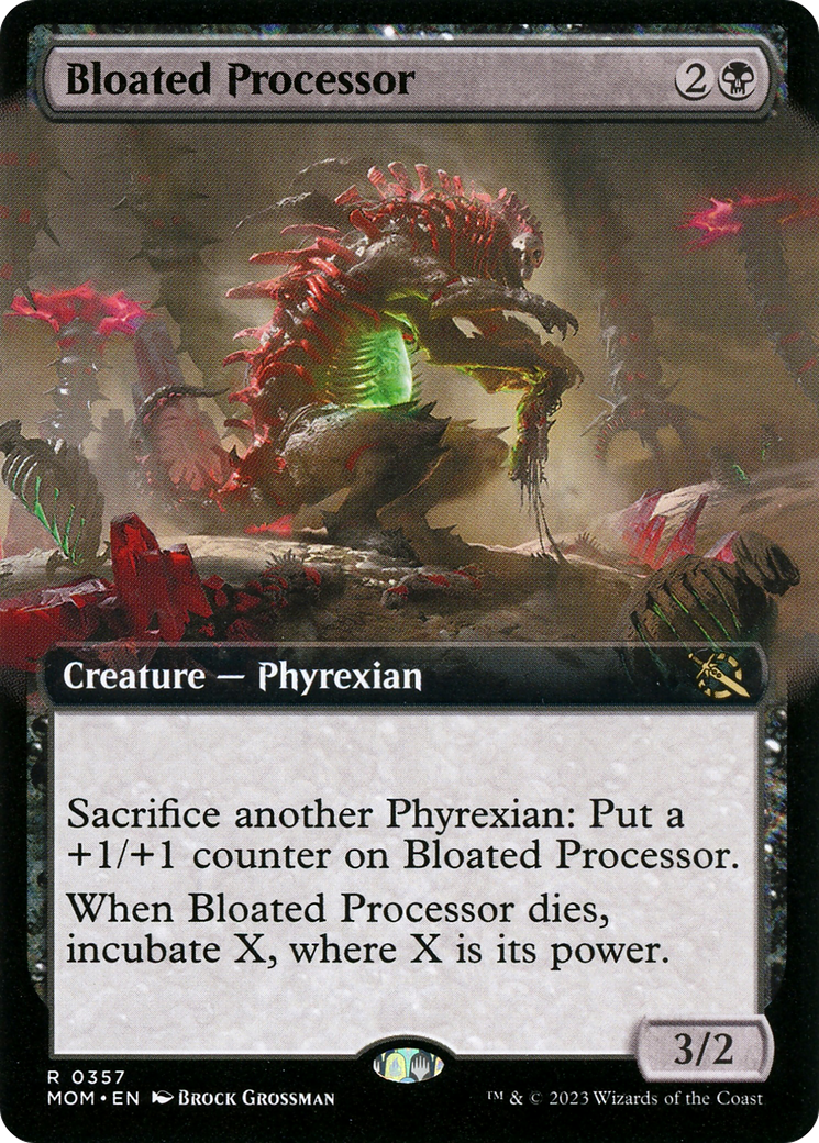 Bloated Processor (Extended Art) (MOM-357) [March of the Machine]