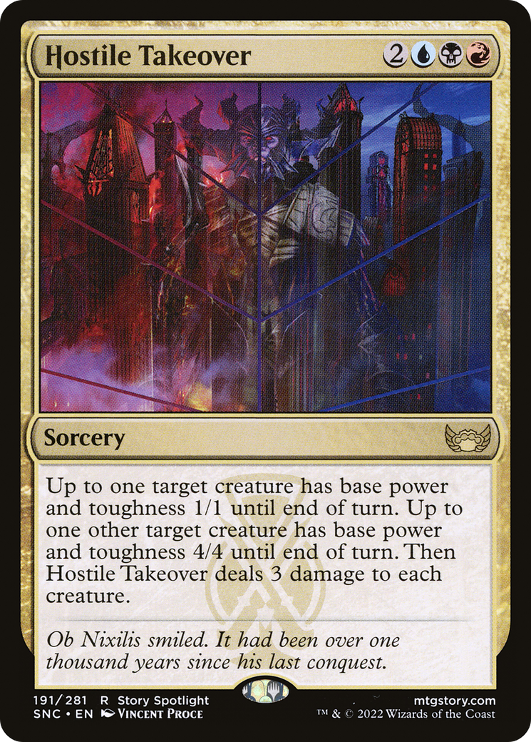 Hostile Takeover - Foil [Streets of New Capenna]