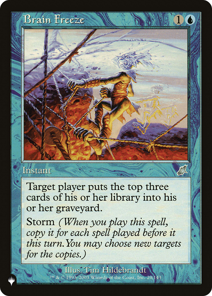 Brain Freeze (LIST-29/143) [The List]