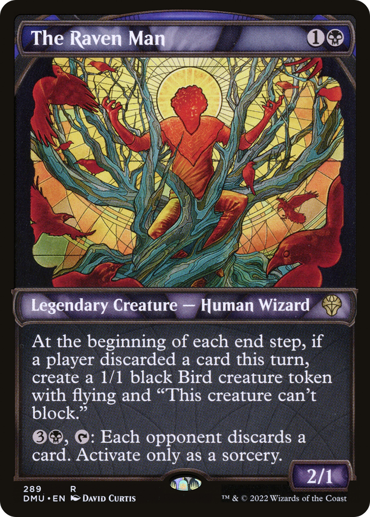 The Raven Man (Showcase) (DMU-289) [Dominaria United] Foil